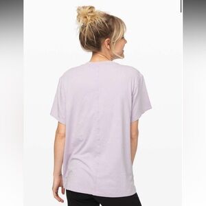 Lululemon All Yours Boyfriend Tee *Cropped Wash
Crackle Wash Faint Lavender 🪻 4